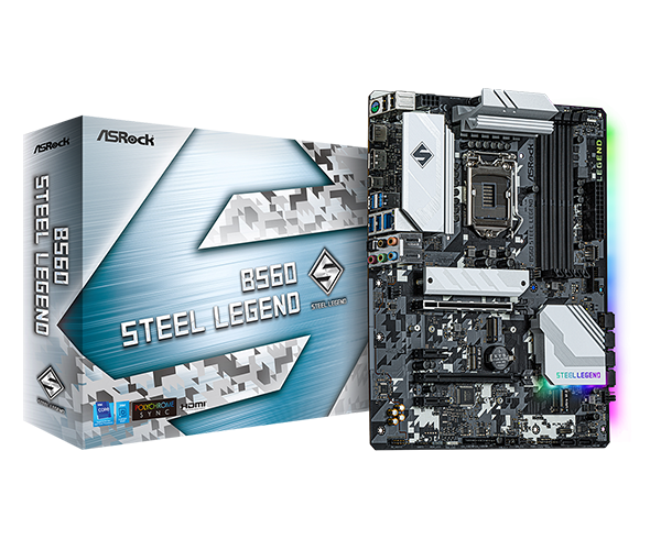 B560 Steel Legend ATX LGA1200 Motherboard