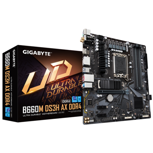 B660M DS3H DDR4 Micro ATX LGA1700 Motherboard GA-B660M-DS3H-DDR4