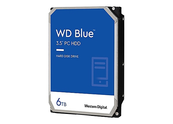 WD Blue 3.5" 6TB SATA Internal Hard Drive HDD 256MB WD60EZAZ
