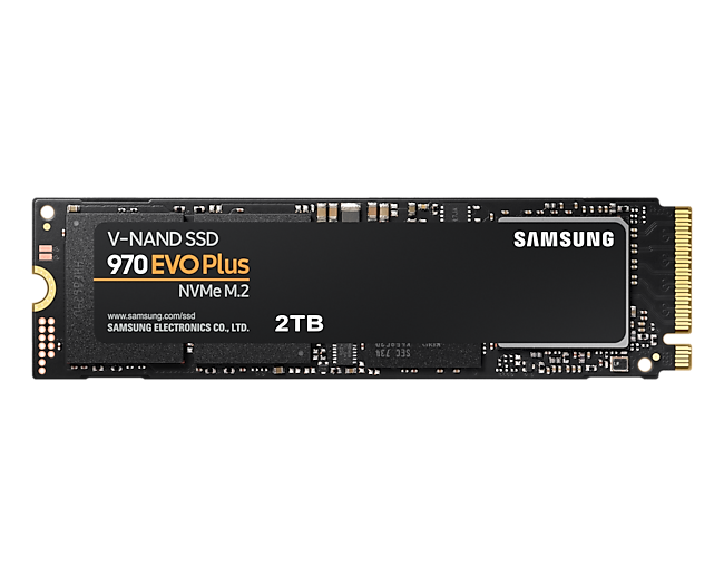 970 EVO Plus M.2 NVMe 2TB Internal SSD 3400MB/s MZ-V7S2T0BW