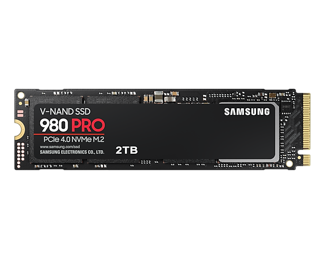 980 Pro M.2 2280 NVMe 2TB Gen4 Internal SSD 7000MB/s MZ-V8P2T0BW
