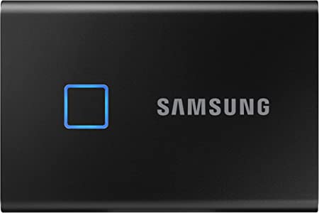 T7 TOUCH 2TB USB 3.2 Portable External SSD Black MU-PC2T0K/WW