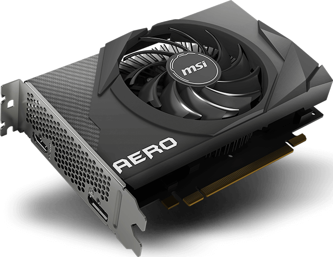 Radeon RX 6400 AERO ITX 4G Video Card