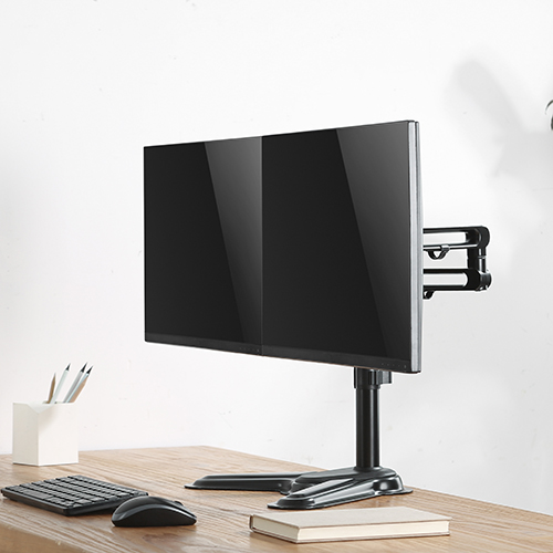 Dual Monitor Premium Aluminum Articulating Monitor Stand for 17"-32" LDT30-T024