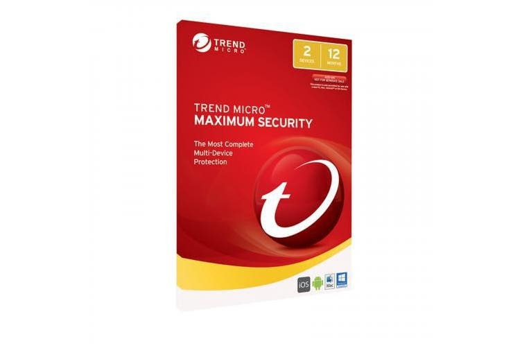 Trend Micro Maximum Security (1-2 Devices) 1Yr Subscription Add-On  -TICEWWMFXSBJEO