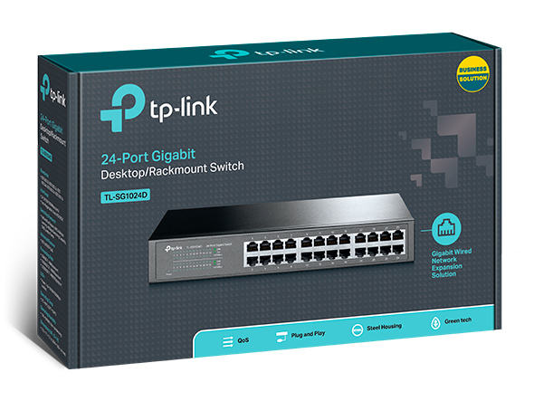 TL-SG1024D - 24-Port Gigabit Desktop/Rackmount Switch