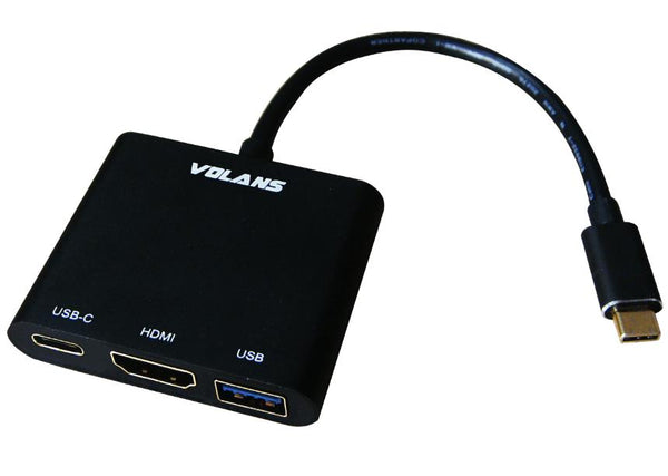 VL-UCH3C Aluminium USB-C Digital AV Multiport Adapter