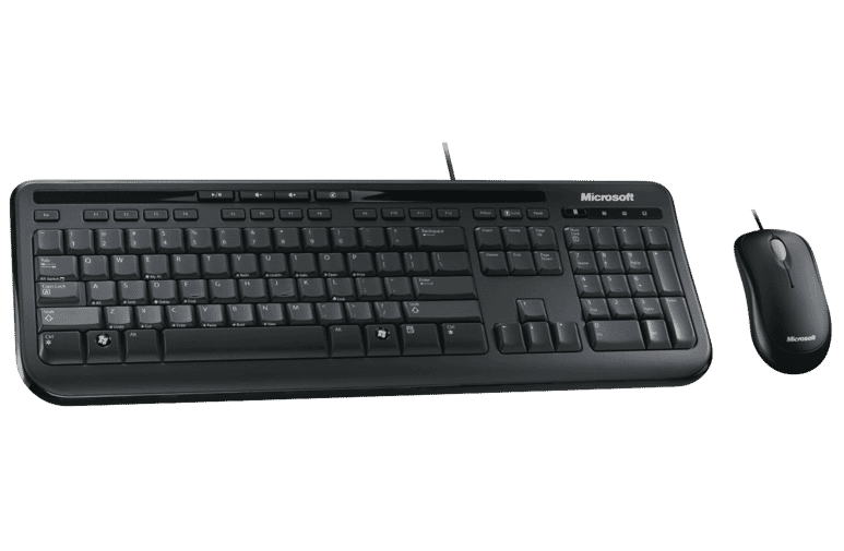 Microsoft Wired Desktop 600 DSK600 DT600 Wired Keyboard + Mouse Retail APB-00018