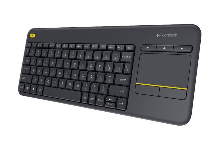 920-007165 K400 PLUS Touch Wireless keyboard (Black)