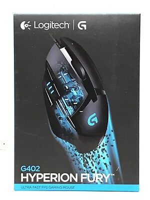 910-004070 G402 Hyperion Fury FPS Gaming Mouse