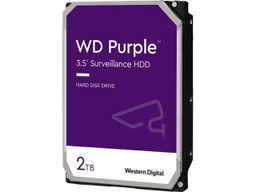 WD Purple 3.5" 2TB SATA Surveillance Hard Drive WD22PURZ