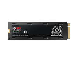 980 Pro M.2 2280 NVMe 1TB Gen4 Internal SSD With Heatsink 7000MB/S MZ-V8P1T0CW
