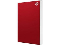 Seagate One Touch 1TB External Hard Drive with Password Protection Red STKY1000403