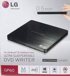 GP60NB50 8x External USB Ultra Slim Portable DVD Drive