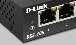 DGS-105 5-Port Gigabit Desktop Switch (Metal Housing)