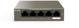 Tenda TEG1105P-4-63W 5-Port Gigabit Desktop Switch w/ 4-Port PoE