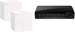 Tenda Nova MW6 2 Pack Whole Home Mesh Router WiFi System MW6-2P