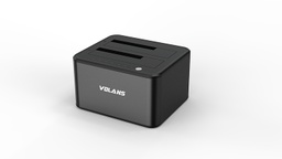 Aluminium 2-Bay USB3.0 Docking Station with Clone VL-DS30S
