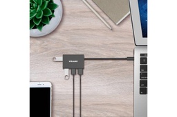 VL-HB04S-C2 Aluminium 10Gbps USB-C to 4-Port USB 3.1 Hub