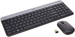 920-009182 MK470 Slim Wireless Keyboard Mouse - Graphite