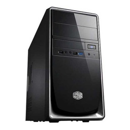 Elite 344 Silver Black Case with 500W PSU RC-344-SKR500-N2